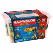 Магнитный конструктор Mag-Wisdom 123 детали