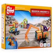 Магнитный конструктор Magical Magnet 78 деталей
